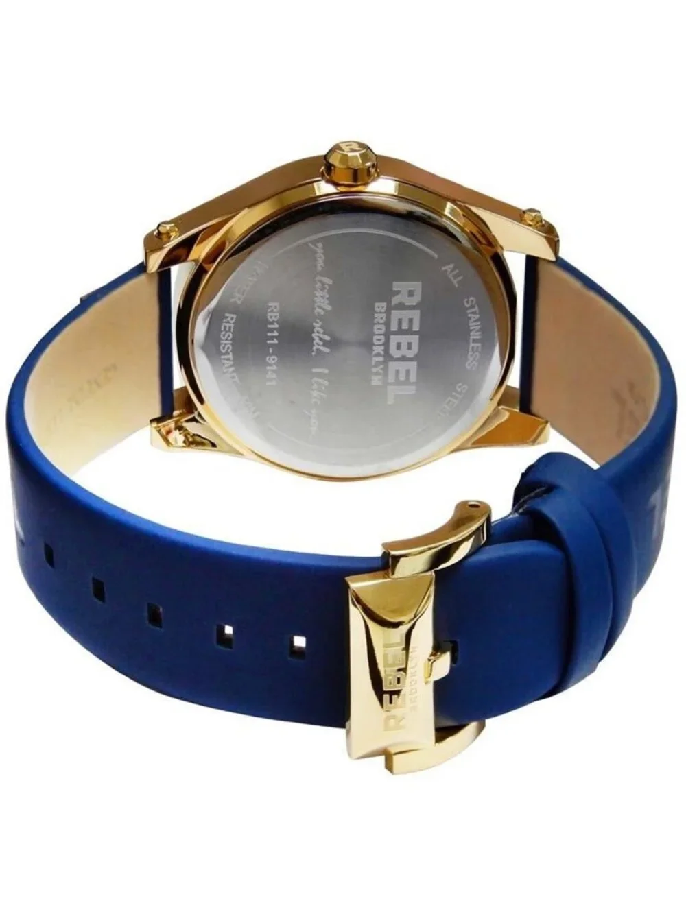 NWT Rebel Gravesend Navy Dial Ladies Watch
